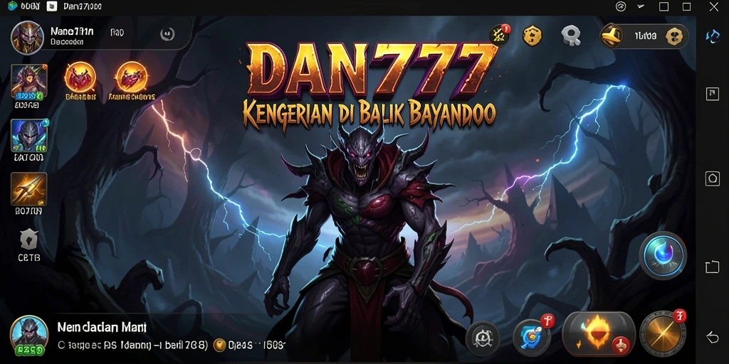 Tampilan menakutkan gameplay DAN777 yang memicu adrenalin.