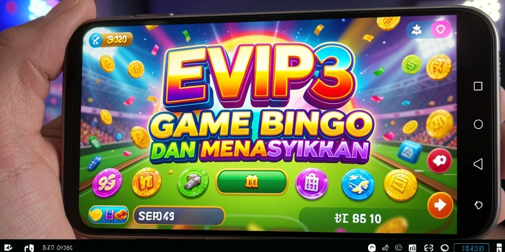 Screenshot gameplay Bingo yang seru dengan berbagai fitur menarik.
