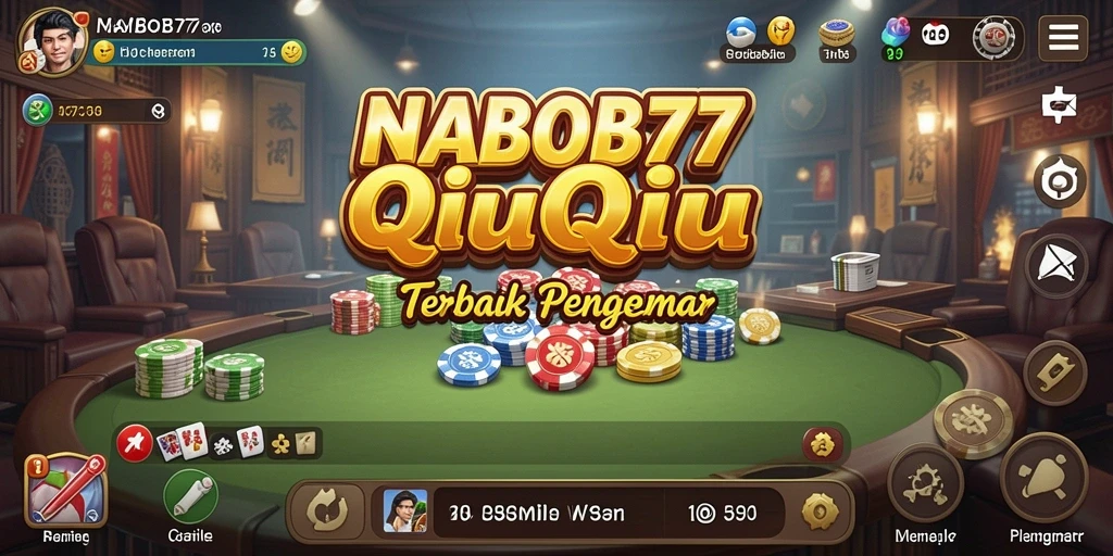 Gameplay QiuQiu yang seru dan menantang di NABOB77.