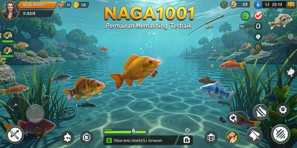Tangkapan besar di NAGA1001 di lokasi memancing yang indah.