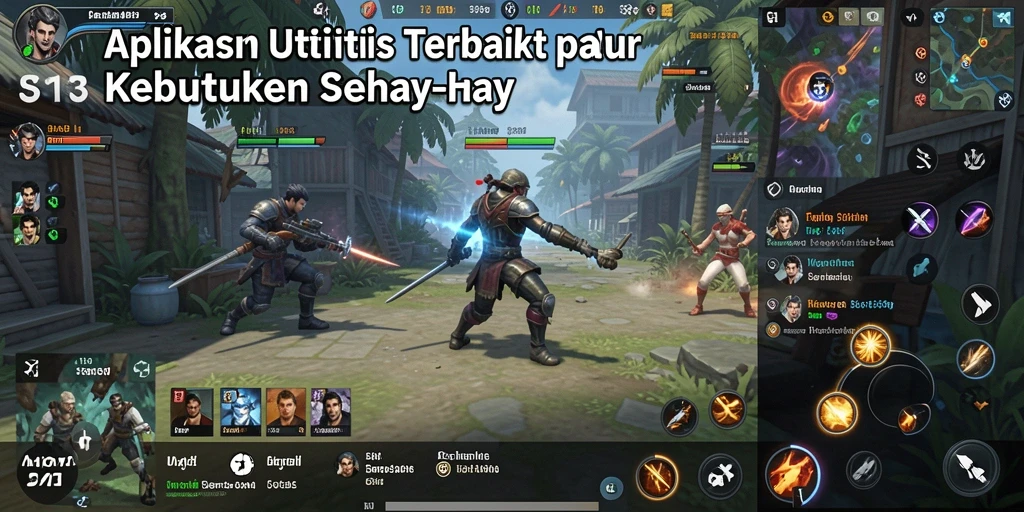 Tampilan antarmuka utama S13 yang menampilkan berbagai alat utilitas.