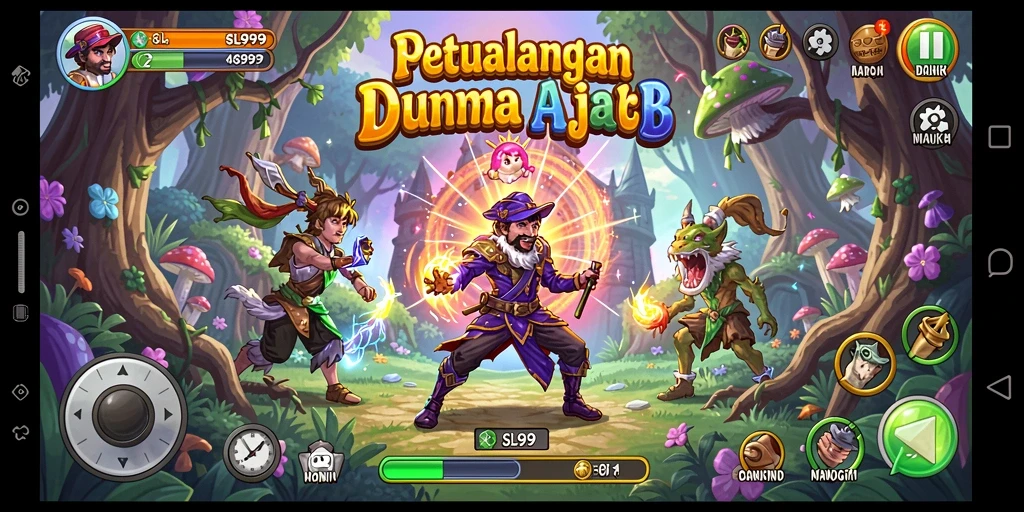 Tampilan menakjubkan dari gameplay SL999 yang seru.
